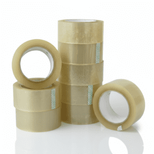 Untitled design (1) 2 Inch Transparent BOPP Packing Tape – 100 Meter Length (Pack of 6 Rolls) | Strong Adhesive Shipping & Carton Sealing Tape