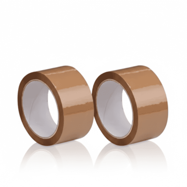 Untitled design (1) 2 Inch Brown BOPP Packing Tape – 100 Meter Length (Pack of 6 Rolls) | Strong Carton Sealing & Shipping Tape