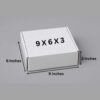 9x6x3 Inch White 3 Ply Corrugated Mailer Box for Shipping & E-commerce Packaging – Strong Packing Box