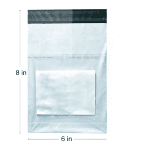 Untitled design (2) 6 x 8 Inch Transparent Courier Polybag with POD Jacket for E-commerce Shipping – Tamper Proof Packing Pouch