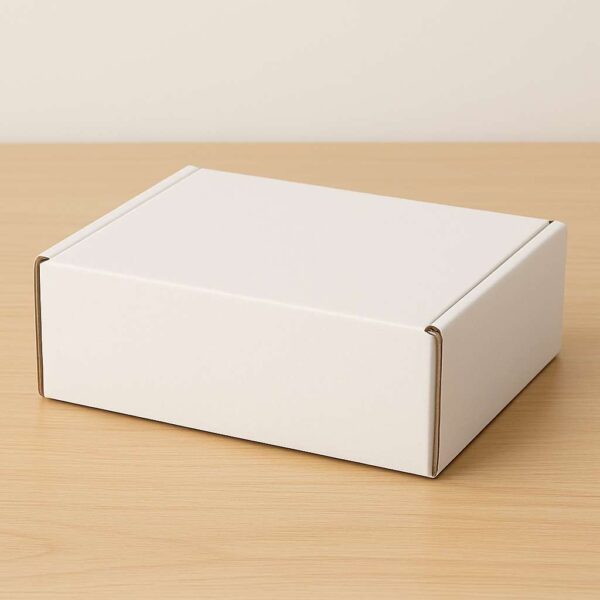6x4x2 Inch White 3 Ply Corrugated Mailer Box for Shipping & E-commerce Packaging – Durable Packing Box