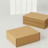 6x4x2 Inch Brown 3 Ply Corrugated Mailer Box for Shipping & E-commerce Packaging – Durable Kraft Packing Box