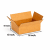ChatGPT Image Mar 24, 2026, 01_02_13 PM 3 Ply Corrugated Shipping Box 9x6x4 Inch | Heavy Duty Packaging Box for E-commerce, Courier & Storage