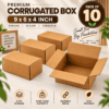 9x6x4 Inch 3 Ply Corrugated Shipping Box – Heavy Duty Packaging Box for E-commerce