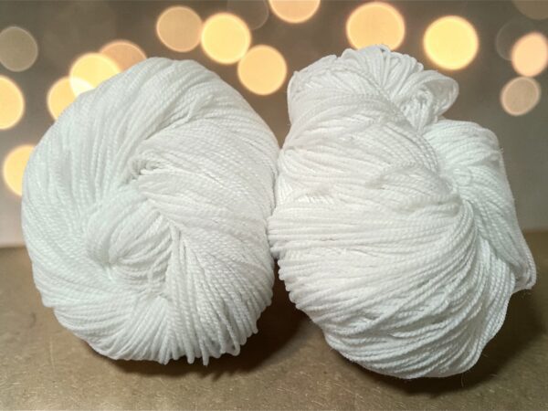 IMG20260216211711 White Craft Wool – 200 Gram | Soft Acrylic Yarn for DIY Craft, Decoration & Knitting
