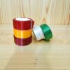 Multicolor Satin Ribbon Roll Set – 1 Inch Width, 10 Meter Each (Pack of 5 Colors) | Craft & Decoration Material