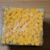 white-Photoroom (1) Yellow Craft Pom Poms – 100 Gram Pack | Soft Pom Poms for DIY Crafts & Decoration