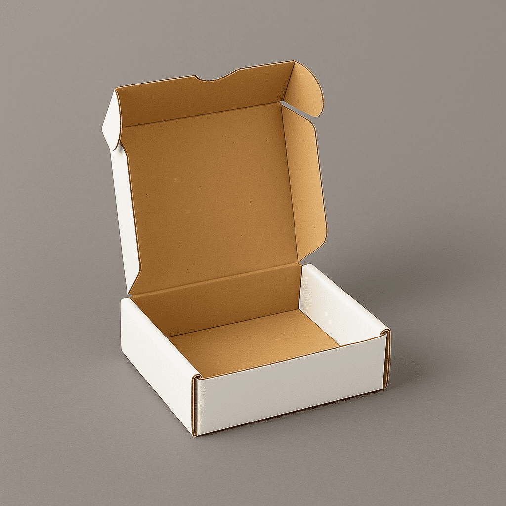 4x4x1.5 inch corrugated box for ecommerce packaging india