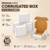 corrugated box, pack of 10